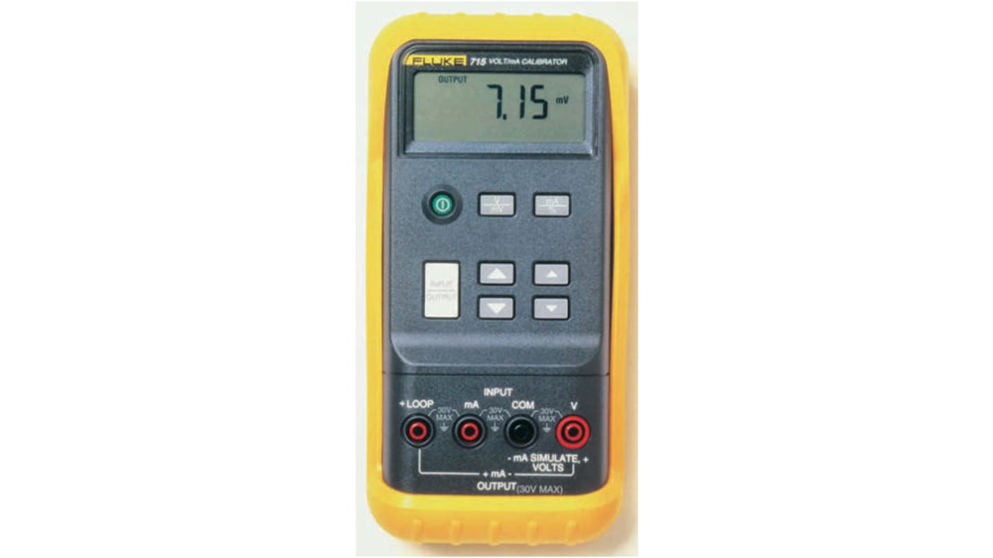 Fluke 715 Strom- und Spannungskalibrator, 20V / 24mA, ±0,015 %, ISO-kalibriert