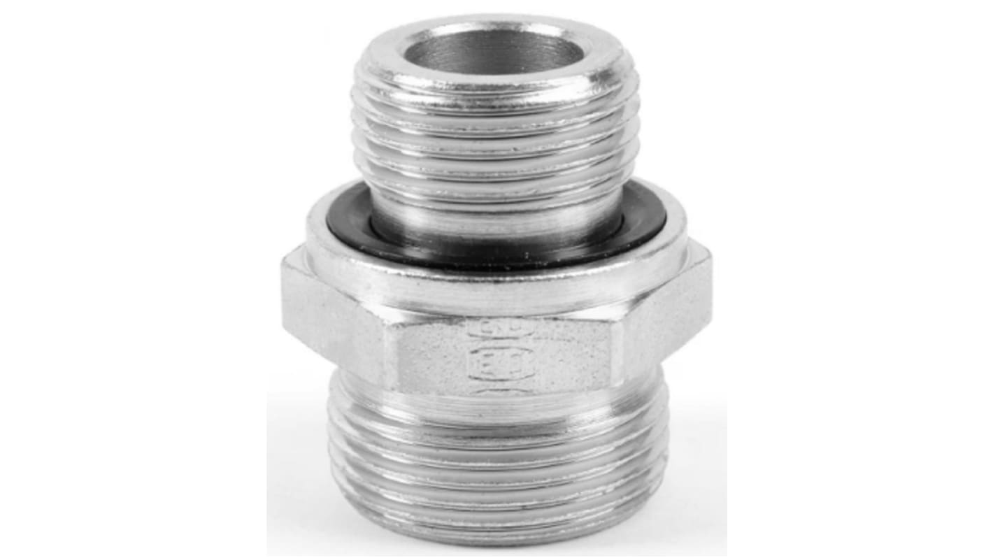 Parker Hydraulic Male Stud G 3/4 Male to M22, GE22LREDOMDCF