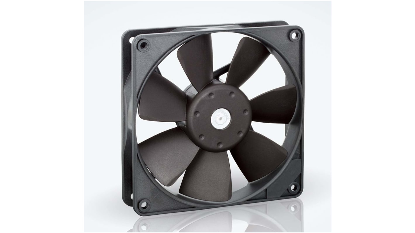 Ventilateur axial 4400 F ebm-papst 24 V dc, 170m³/h, 119 x 119 x 25mm, 5W