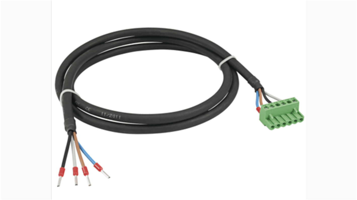 Cable de alimentación RS PRO para usar con Medidor de alambre fácil