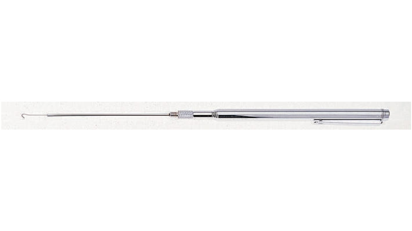 Telescopic spring hook with pocket clip