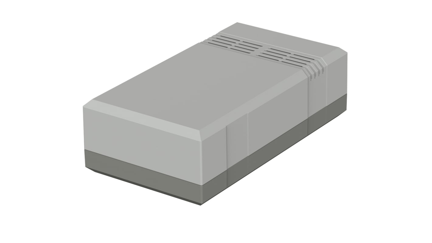 Caja Bopla de Poliestireno Gris claro, Gris ágata, 150 x 82 x 45mm, IP40