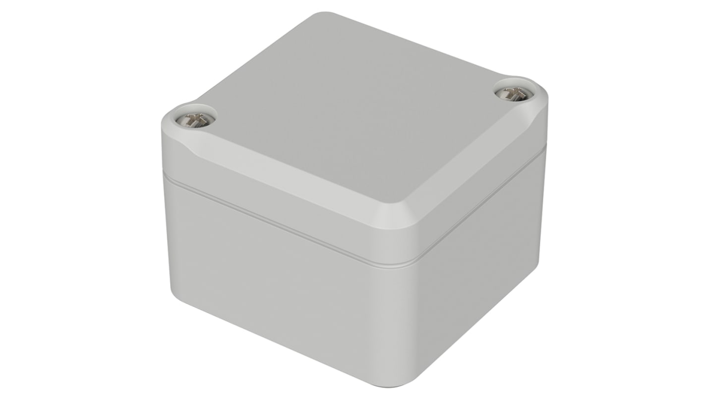 Caja Bopla de Policarbonato Gris claro, 52 x 50 x 37mm, IP65