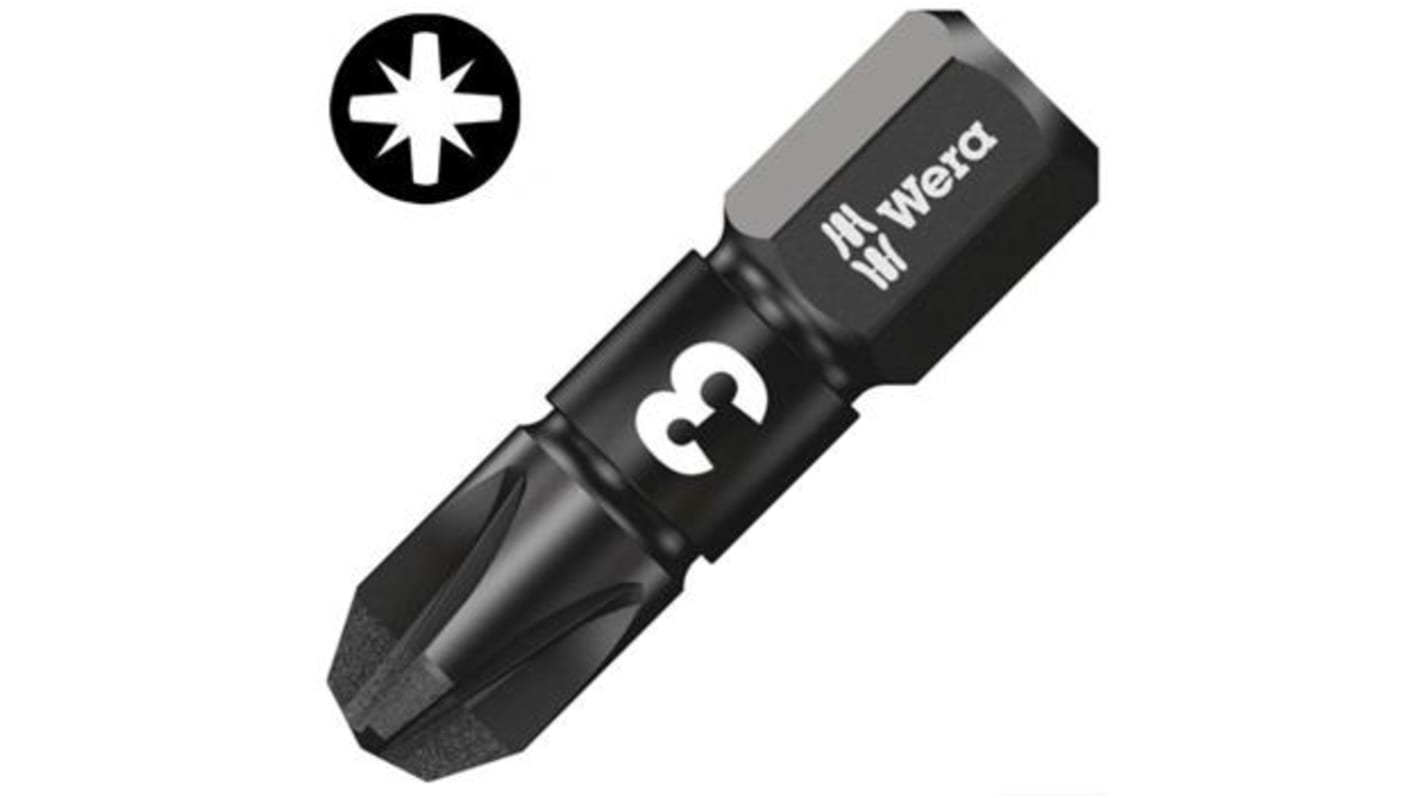 Wera ドライバビットセット Pozidriv 05057622001