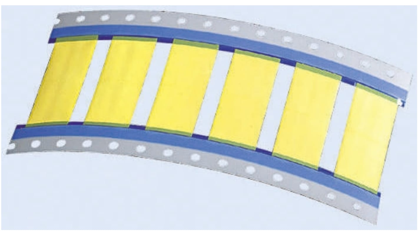 TE Connectivity TMS-SCE Yellow Heatshrink Labels