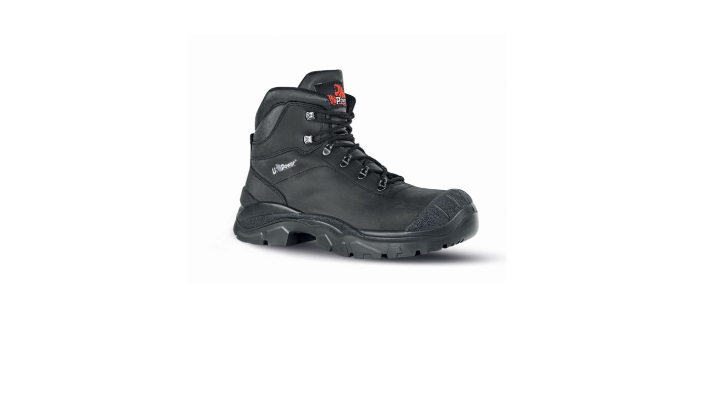 Goliath RR10454, Unisex, Sicherheitsstiefel Schwarz, mit Zehen-Schutzkappe, Größe 38 / UK 5