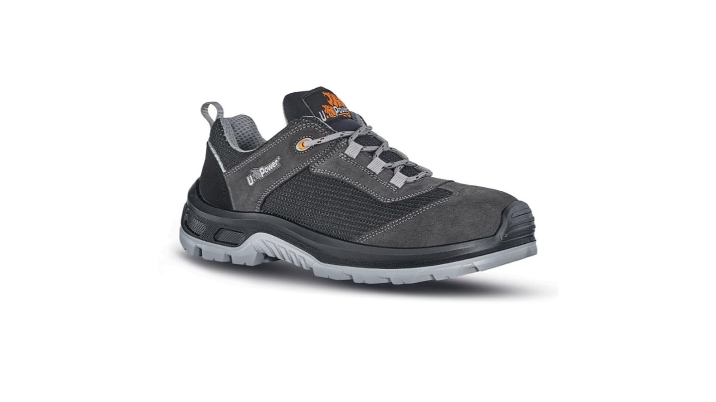 UPower TWISTER Men's Grey Composite  Toe Capped Safety Trainers, UK 7, EU 41