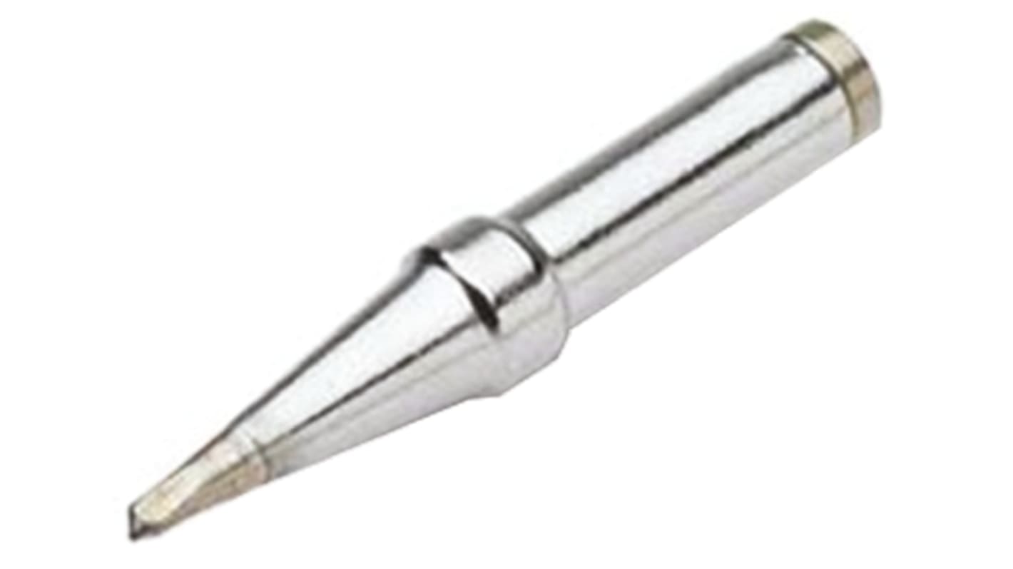 Weller 1.57 mm Straight Chisel Soldering Iron Tip for use with TC201; TCP Series Soldering Pencils