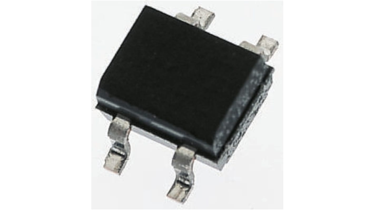 onsemi Bridge Rectifier, 1A, 800V, 4-Pin