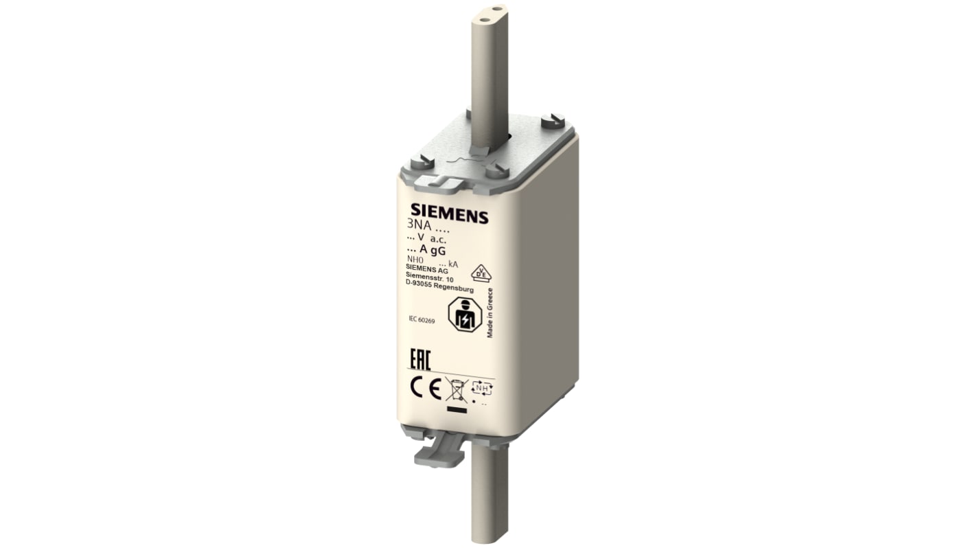 Siemens 10A NH Fuse, NH0, 440 - 500V ac/dc