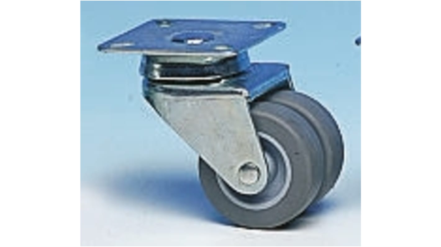 Guitel Hervieu Swivel Castor Wheel, 60kg Capacity, 50mm Wheel