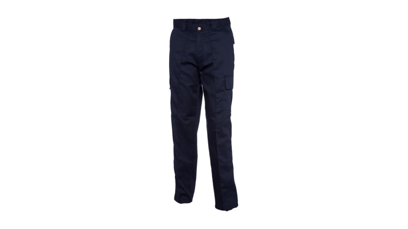 Pantaloni Blu Navy 35% cotone, 65% poliestere per Uomo, lunghezza 31poll UC902 30poll 76cm