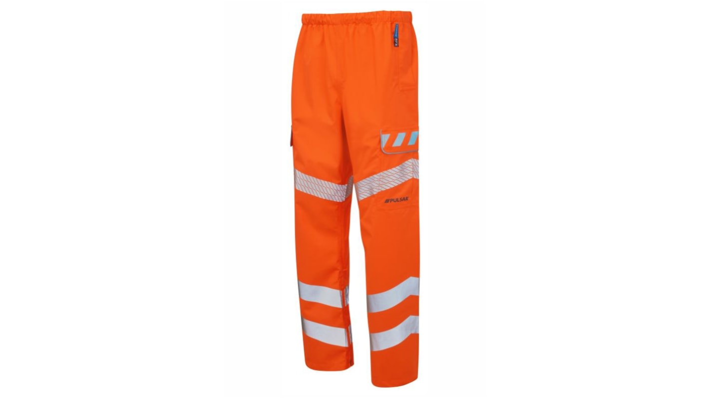 PULSAR EVO251 Warnschutzhose, Überziehhose Orange, Größe 52 to 55Zoll