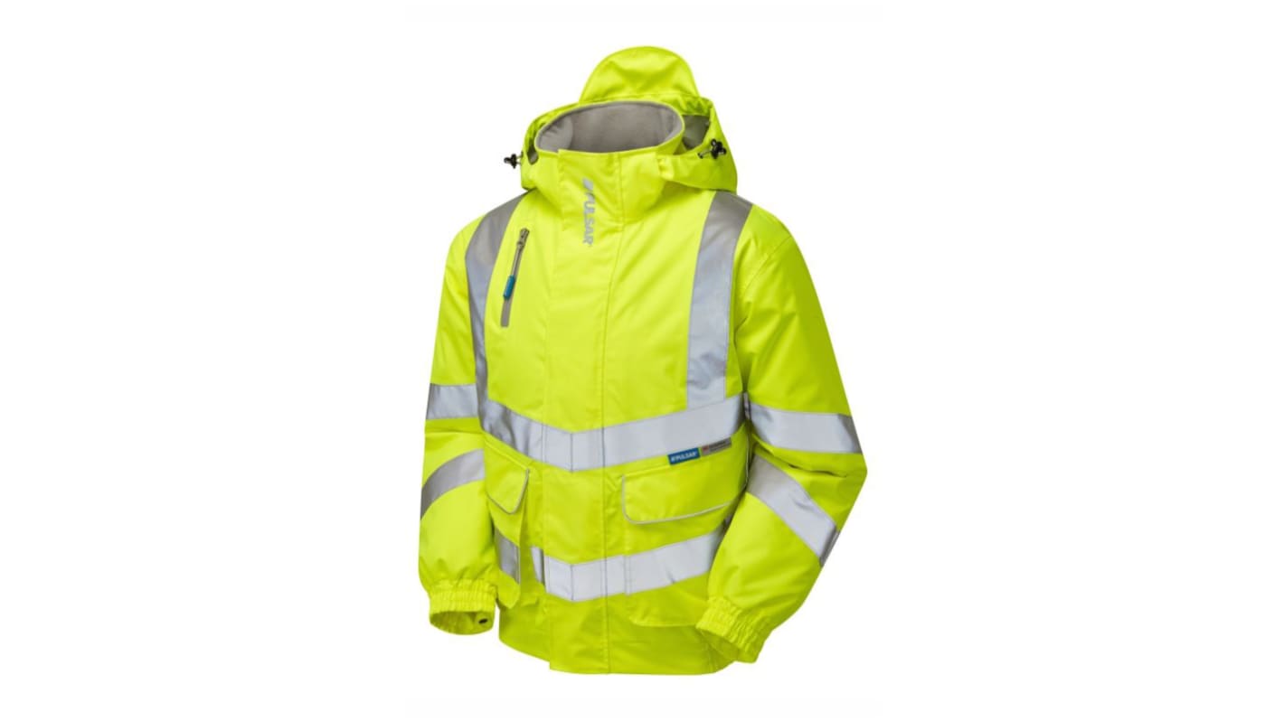 PULSAR P191 Yellow Hi Vis Jacket, M