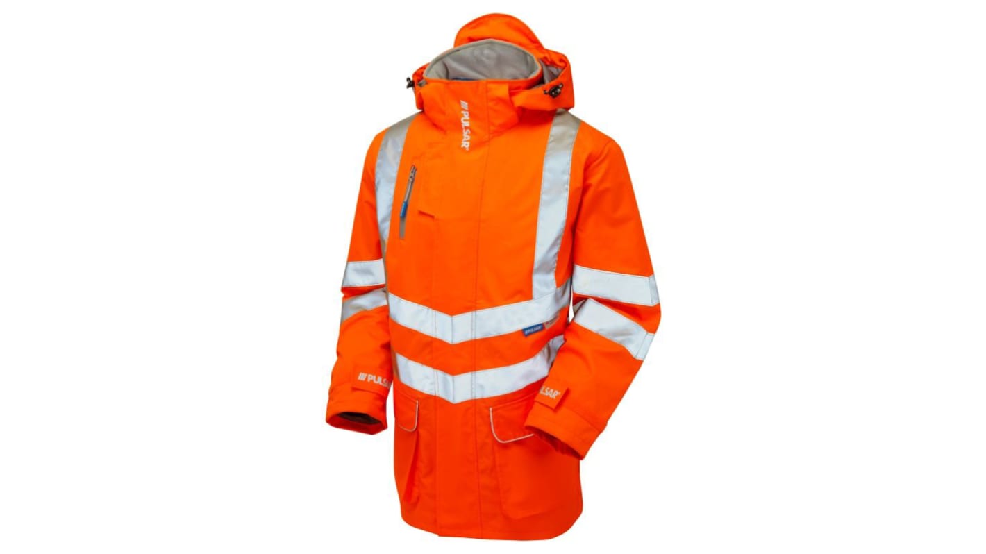 PULSAR PR502 Orange Hi Vis Jacket, XXL