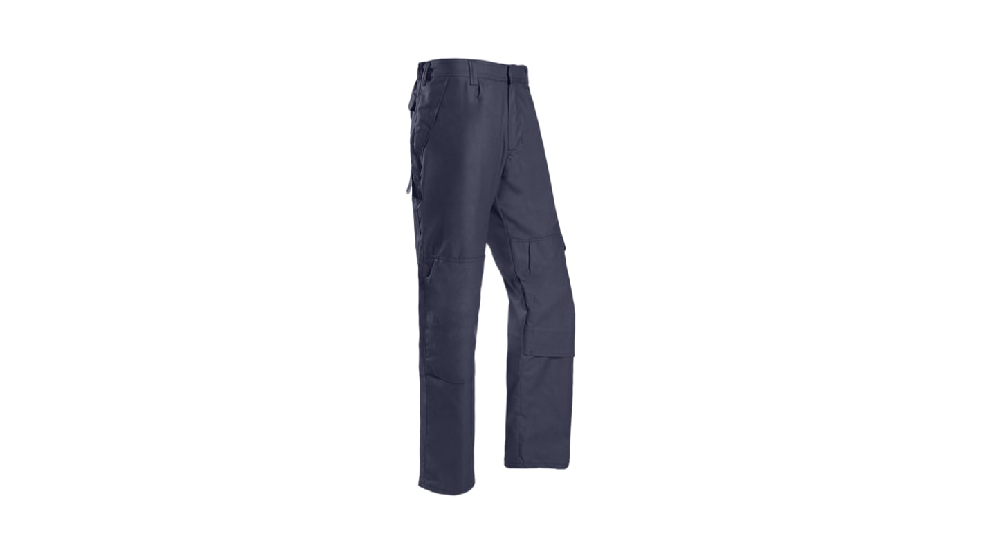 Pantaloni Blu Navy 1% AST, 45% TencelTM Lyocell, 54% modacrilica per Unisex, lunghezza 79cm Protezione contro scariche