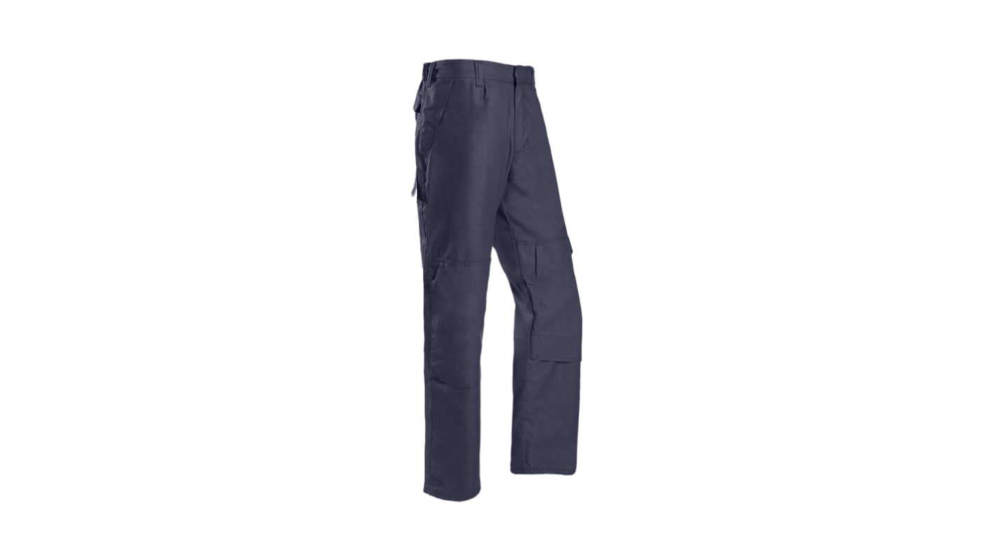 Sioen 021VN Navy Unisex's 1% AST, 45% TencelTM Lyocell, 54% Modacrylic Arc Flash Protection Trousers 32in, 78 to 82cm