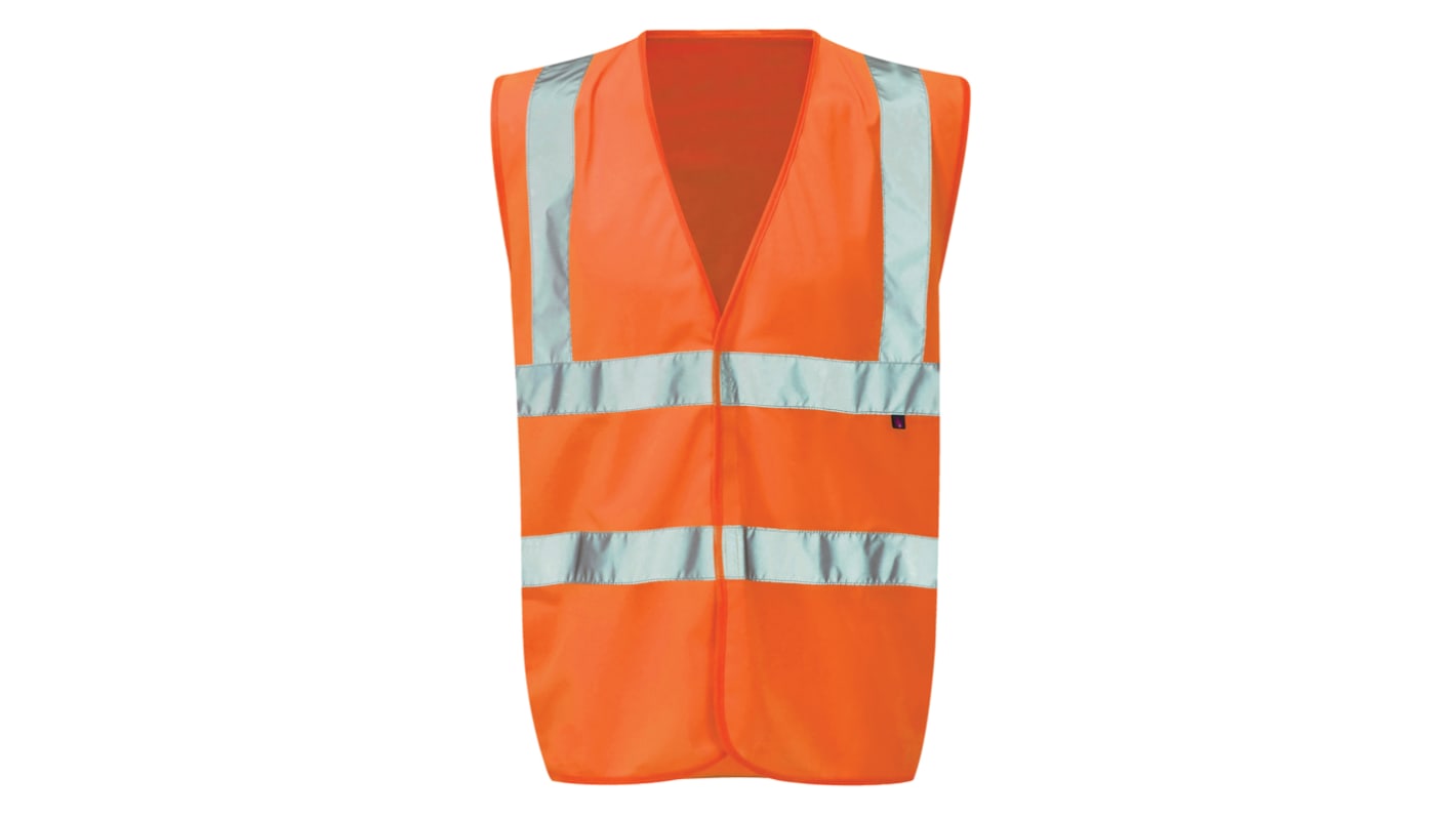 Gilet haute visibilité Orange Orbit International, taille XL