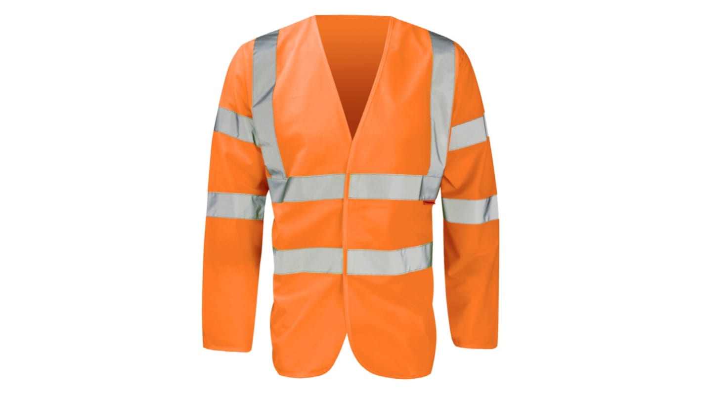 Veste haute visibilité Orbit International HVJ03R, Orange, taille L