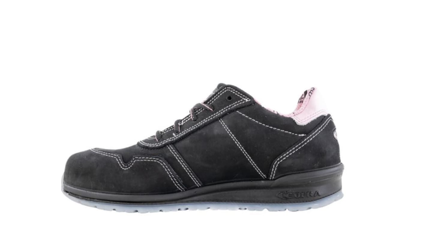 Zapatillas de seguridad para mujer Cofra de color Negro, talla 40