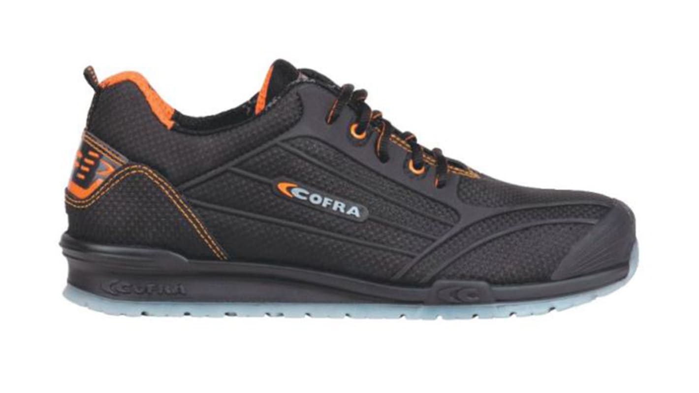 Scarpe sportive antinfortunistiche Cofra Cregan tg. 42, col. Nero, con puntale di sicurezza