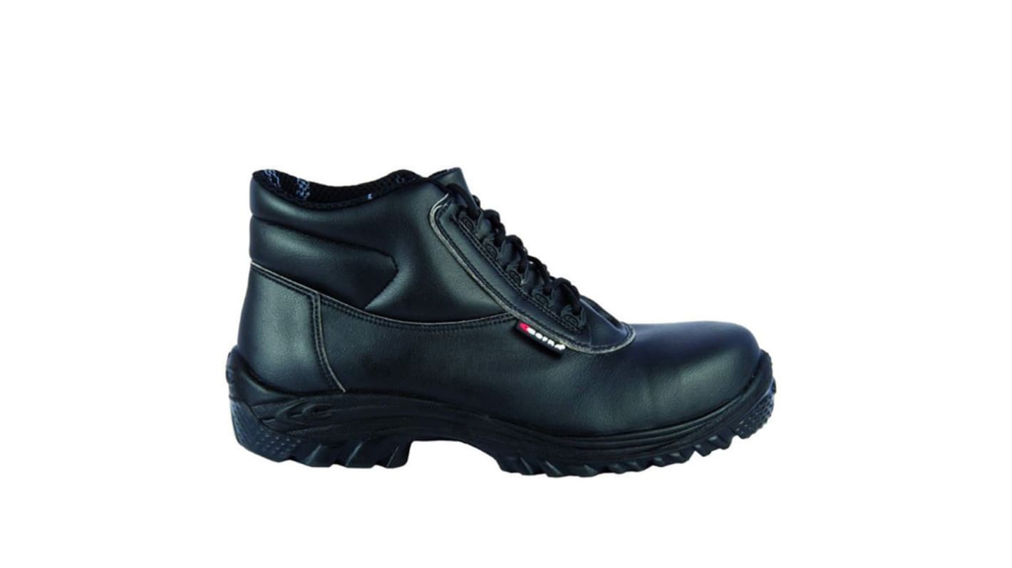 Cofra ETHYL BLACK S3 SRC Black Non Metallic Toe Capped Safety Boots, UK 7, EU 41