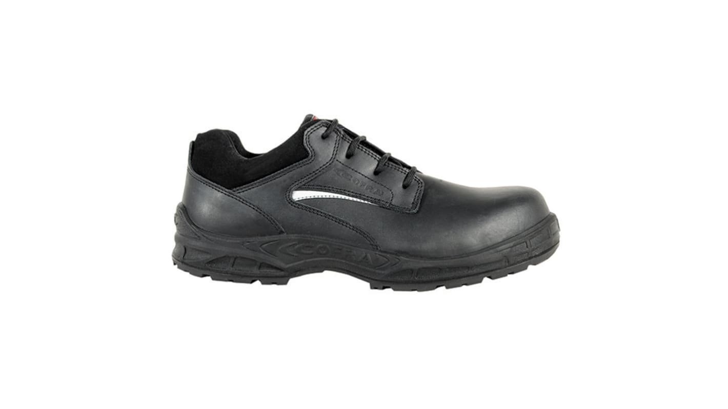 Cofra PRESTON Black Composite Toe Capped Safety Shoes, UK 8, EU 42