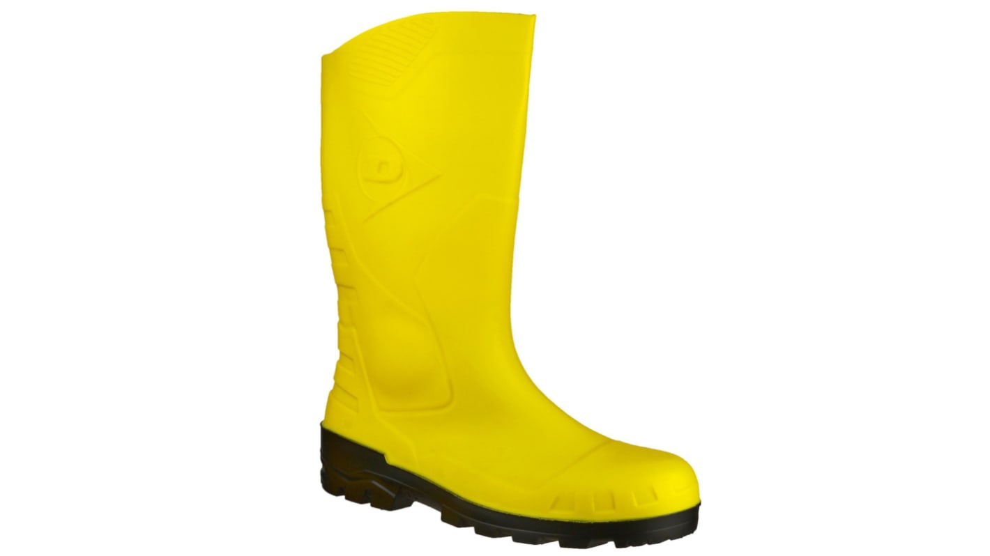 Dickies H142211 Yellow Steel Toe Capped Safety Boots, UK 7, EU 41