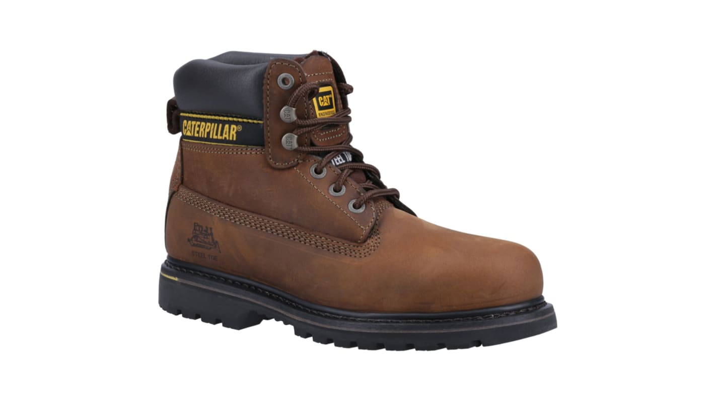 Dickies P7829 Brown Steel Toe Capped Safety Boots, UK 8, EU 42