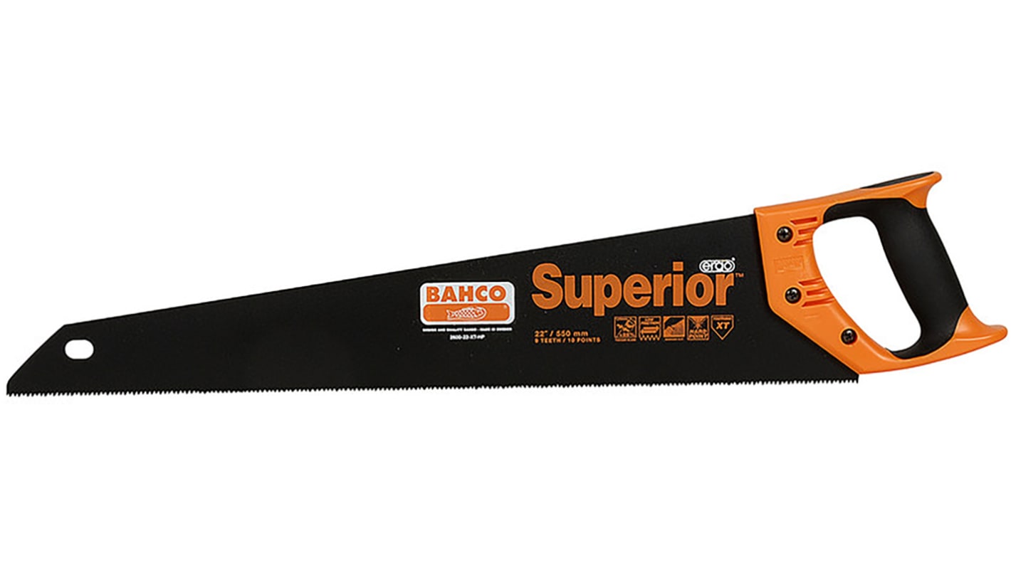 260019XTHP Bahco 475 mm Hand Saw, 9 TPI RS