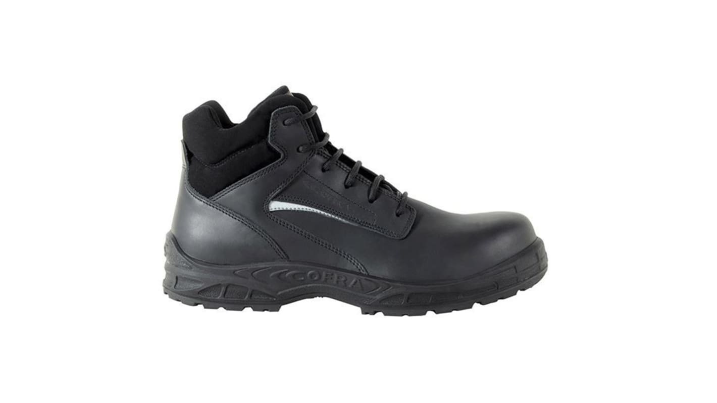 CORBY08 Cofra CORBY Black Composite Toe Capped Safety Boots, UK 8