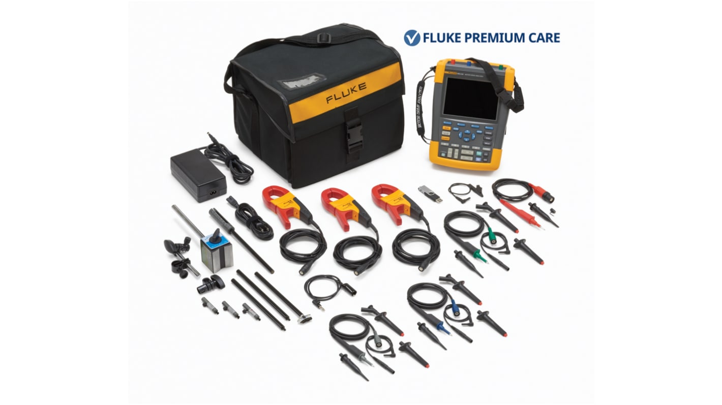 Fluke MDA-550/FPC MDA-550 III Series Digital Portable Oscilloscope, 500MHz, 4 Digital Channels