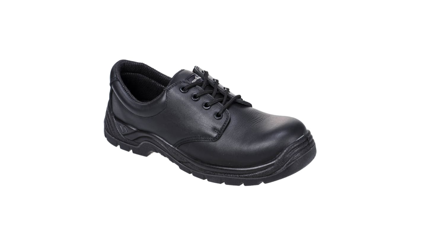 Shoes Black Leather Composite Toe Cap An