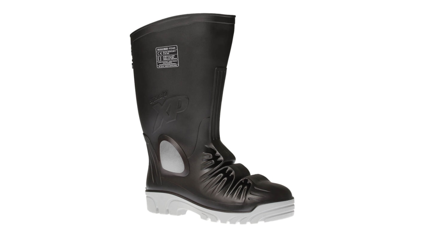 Portwest FD85 EN20345 S5, Unisex, Sicherheitsstiefel Schwarz, mit Zehen-Schutzkappe , Größe 41 / UK 7