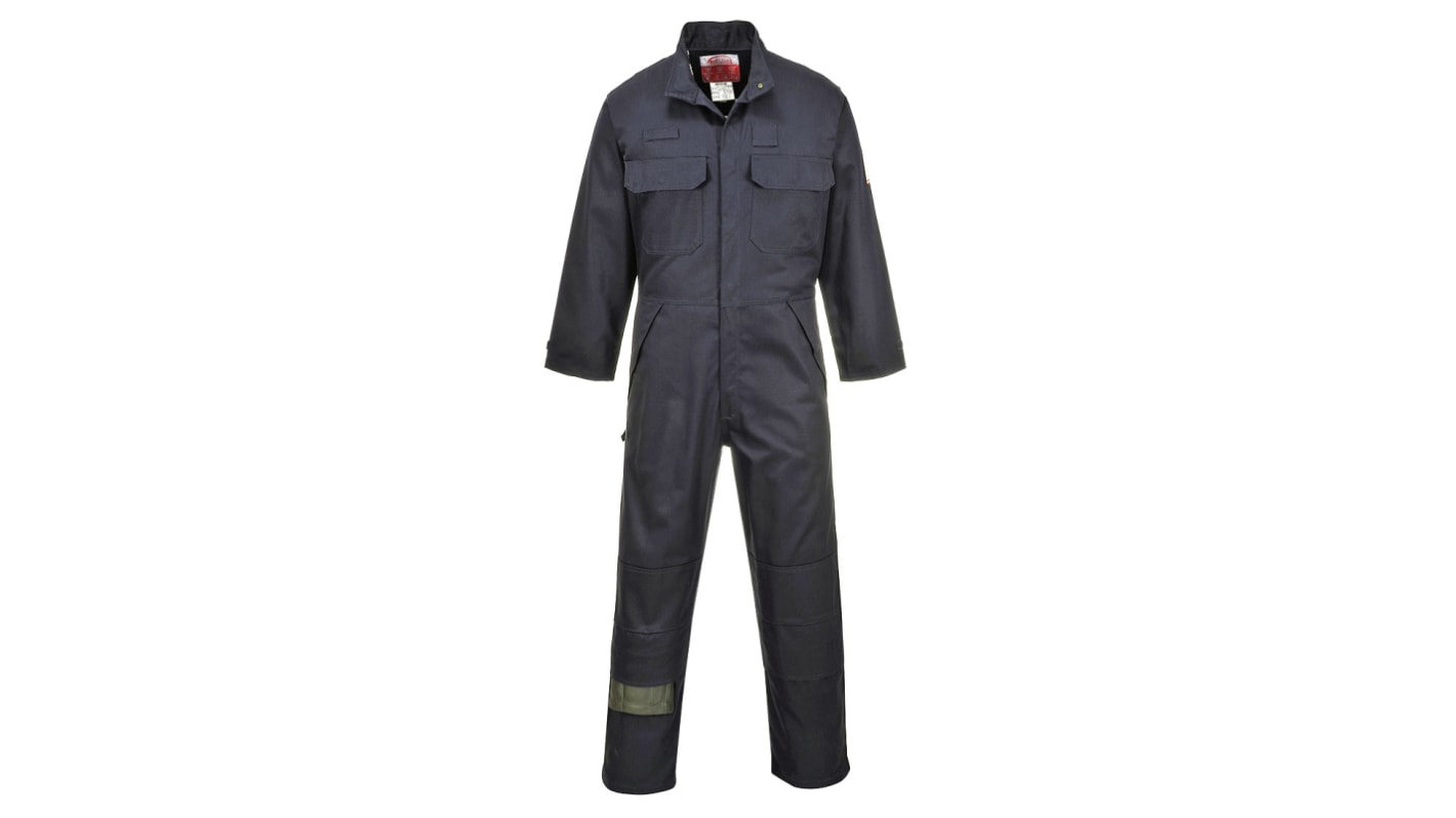 Portwest Unisex  Overall Art , Größe L Marineblau, Flammhemmend