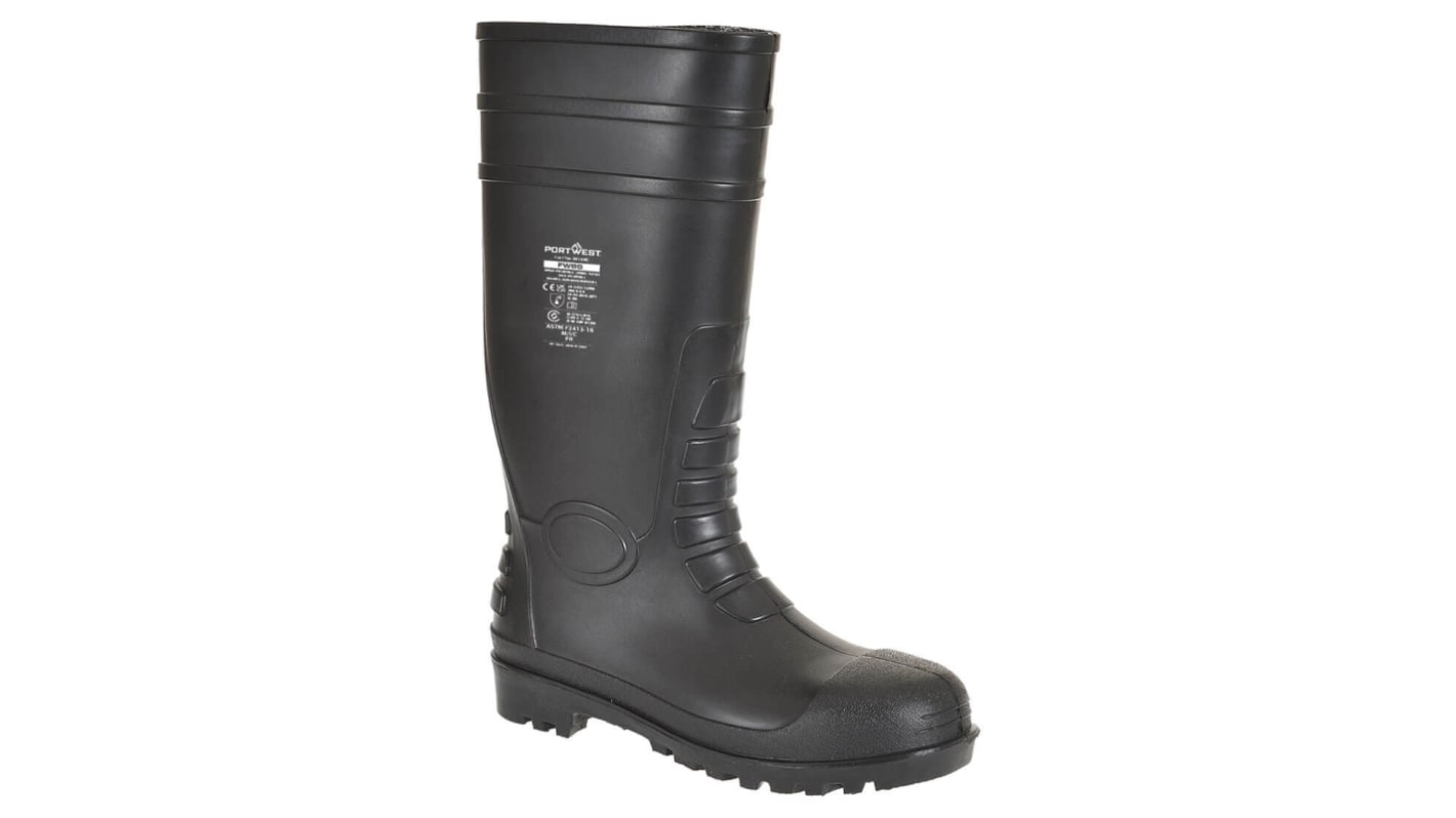 Bottes de sécurité Portwest FW95W, Unisexe, T 38, Bleu, Blanc, S5, antistatiques