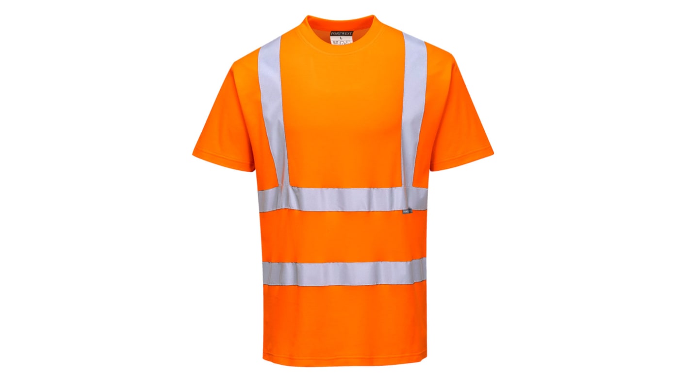 Camiseta de alta visibilidad Portwest de color Naranja