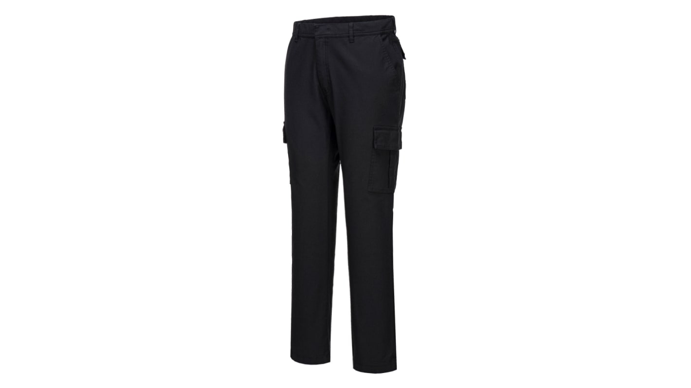 Pantalón para Unisex, pierna 31plg, Azul marino, Cómodo, Flexible, 2 % elastano, 98 % algodón S231 36plg 92cm