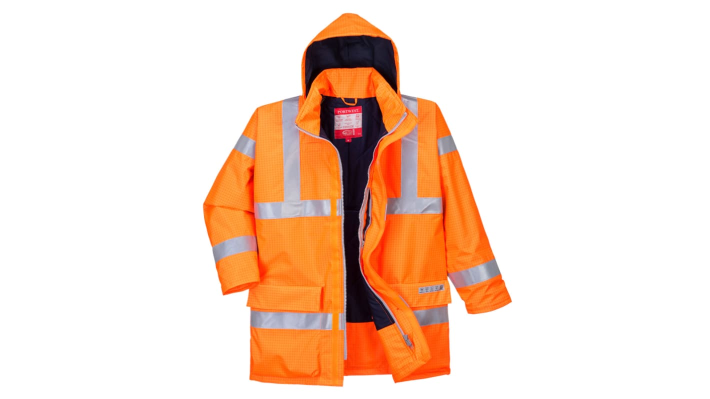 Portwest S778Y Yellow Unisex Hi Vis Jacket, XL