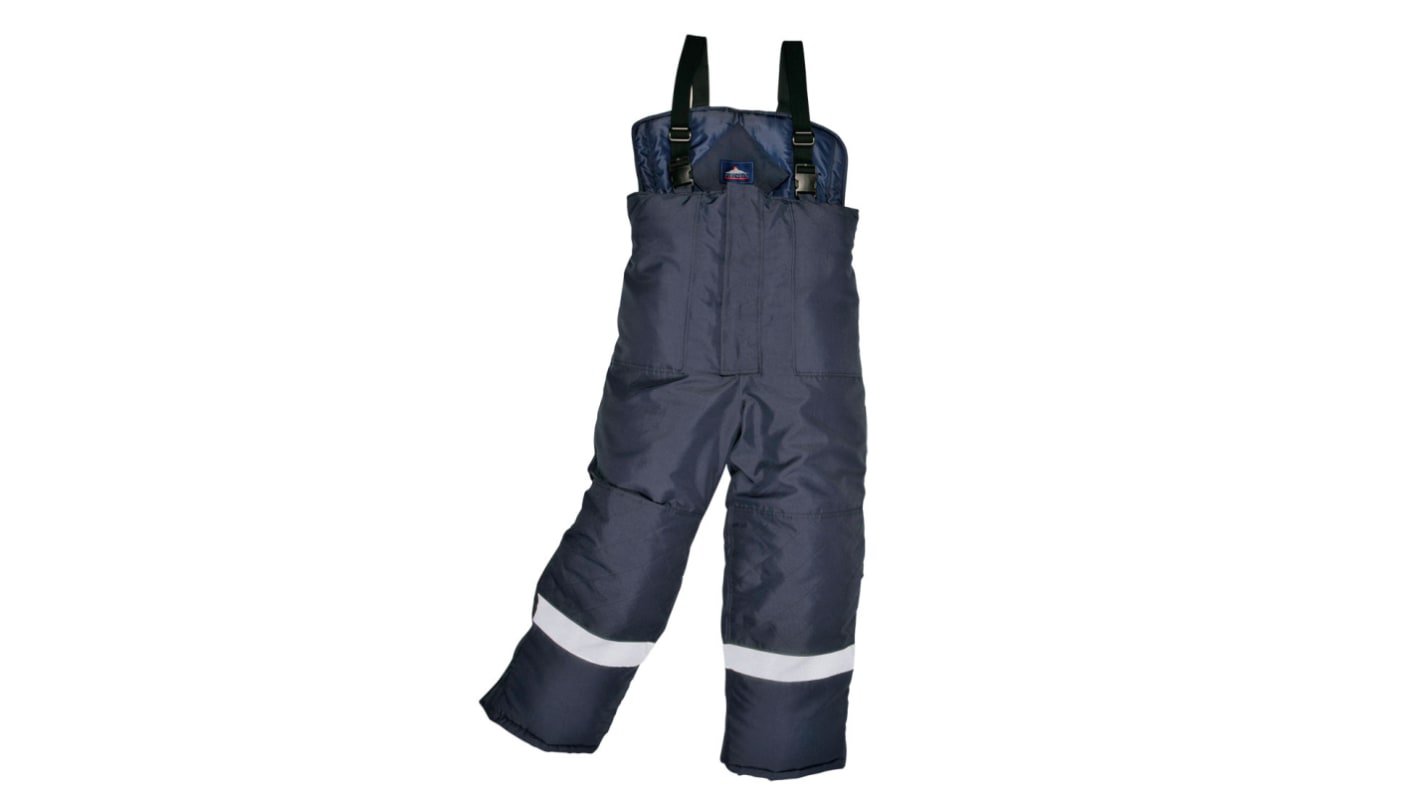 Pantalon Portwest CS11, 108 to 112cm Unisexe, Bleu marine en 100 % polyester, Résistant à l'abrasion