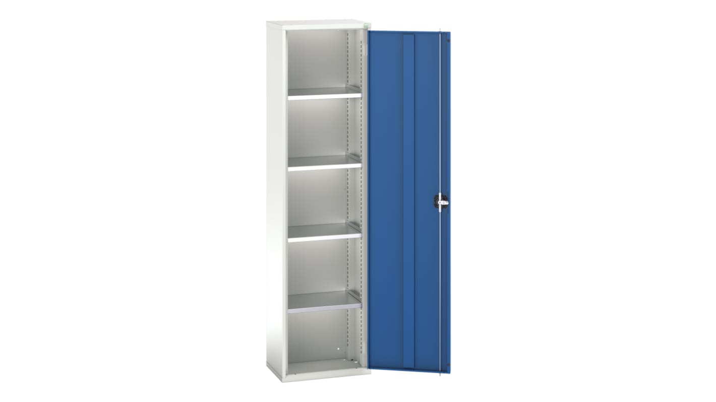 Bott Schrank, Typ Regalschrank,  Bodenmontage, 1 Tür/en, 4 Regal/e, 0 Schublade/n,  Verriegelbar, Stahlblech