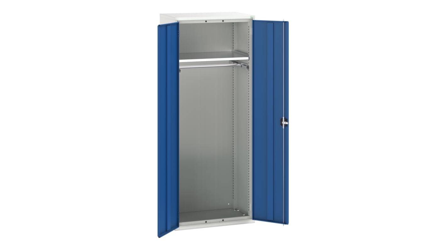 Bott 2 Door, 0 Drawer Sheet Steel Floor Standing Cupboard, 800 x 550 x 2000mm