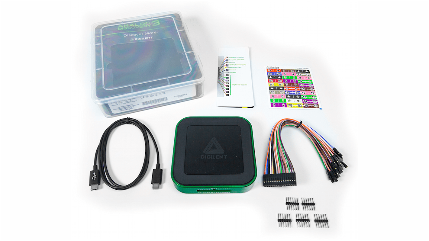 Digilent 410-415 Analog Discovery 3 Series Digital Portable ...
