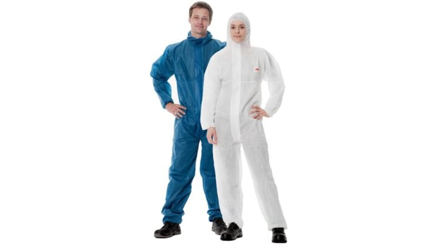 Coverall 3M 4500 White CE Simple - 4XL