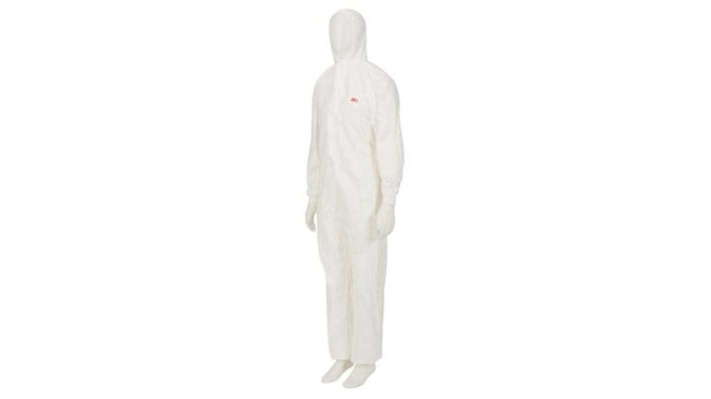 Coverall White With Blue Breathable SMMM