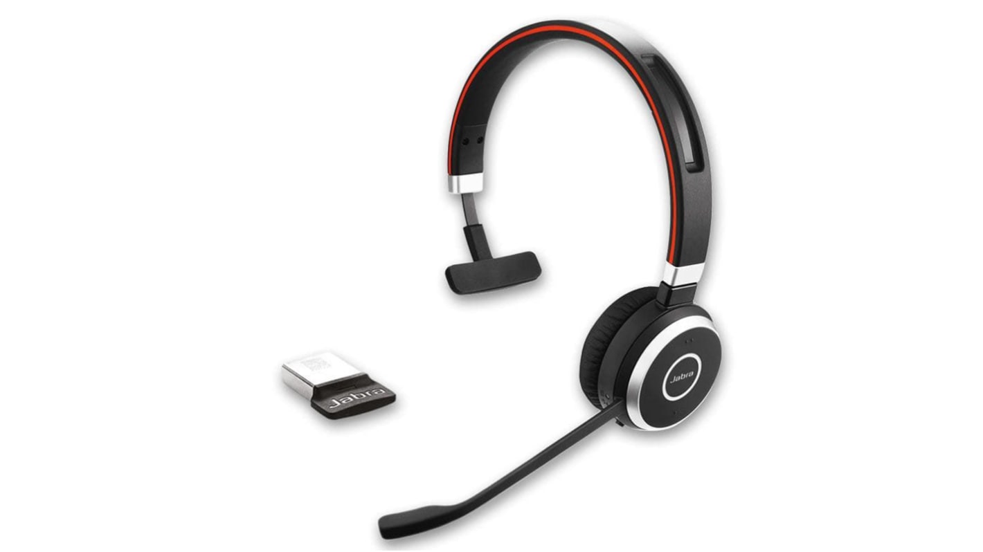 Jabra Headset, 150 → 7000 Hz, 6593-833-309 Sort/grå