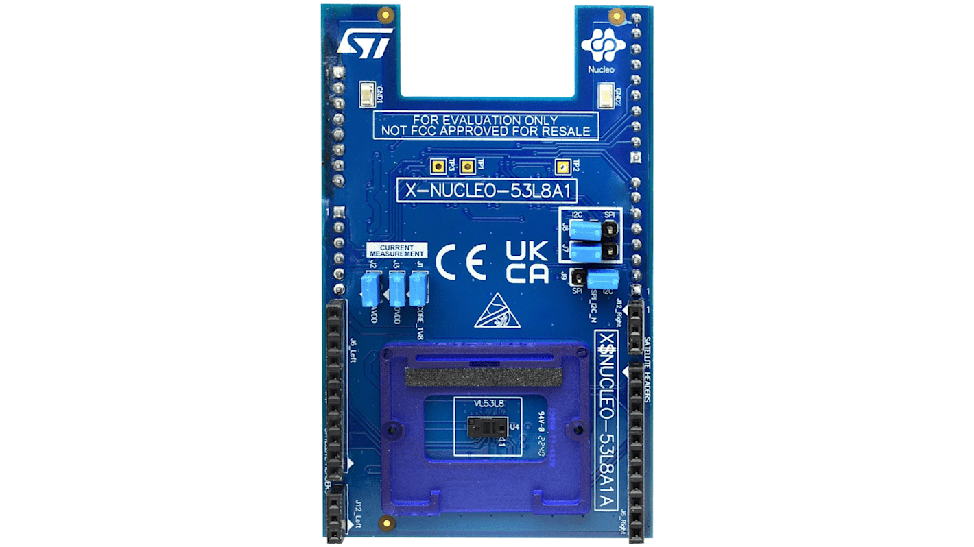 Placa de expansión Sensor ToF STMicroelectronics Time-of-Flight Sensor Expansion Board - X-NUCLEO-53L8A1