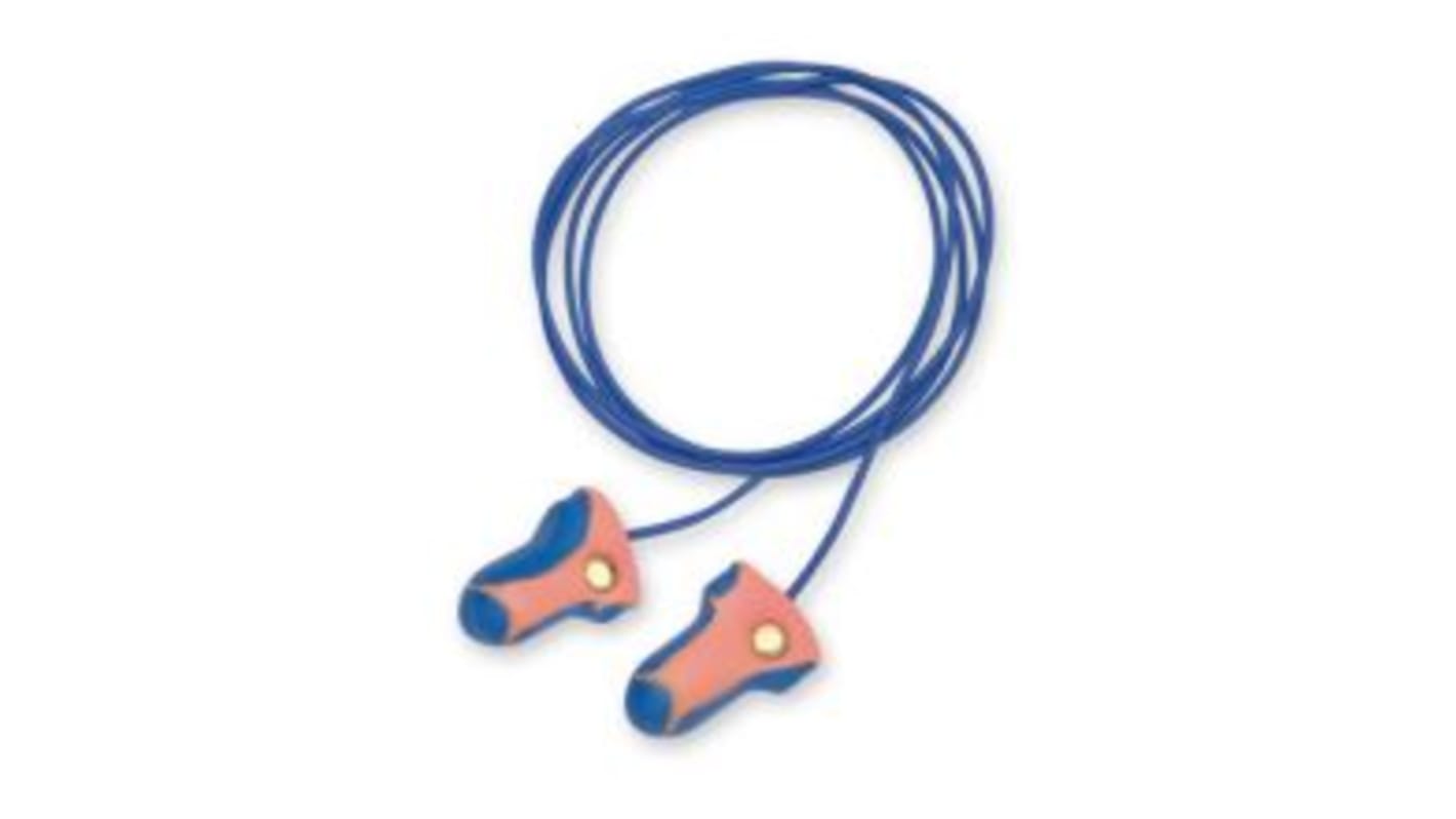 Bouchons d'oreilles  cordés Honeywell Safety Bleu, Rouge