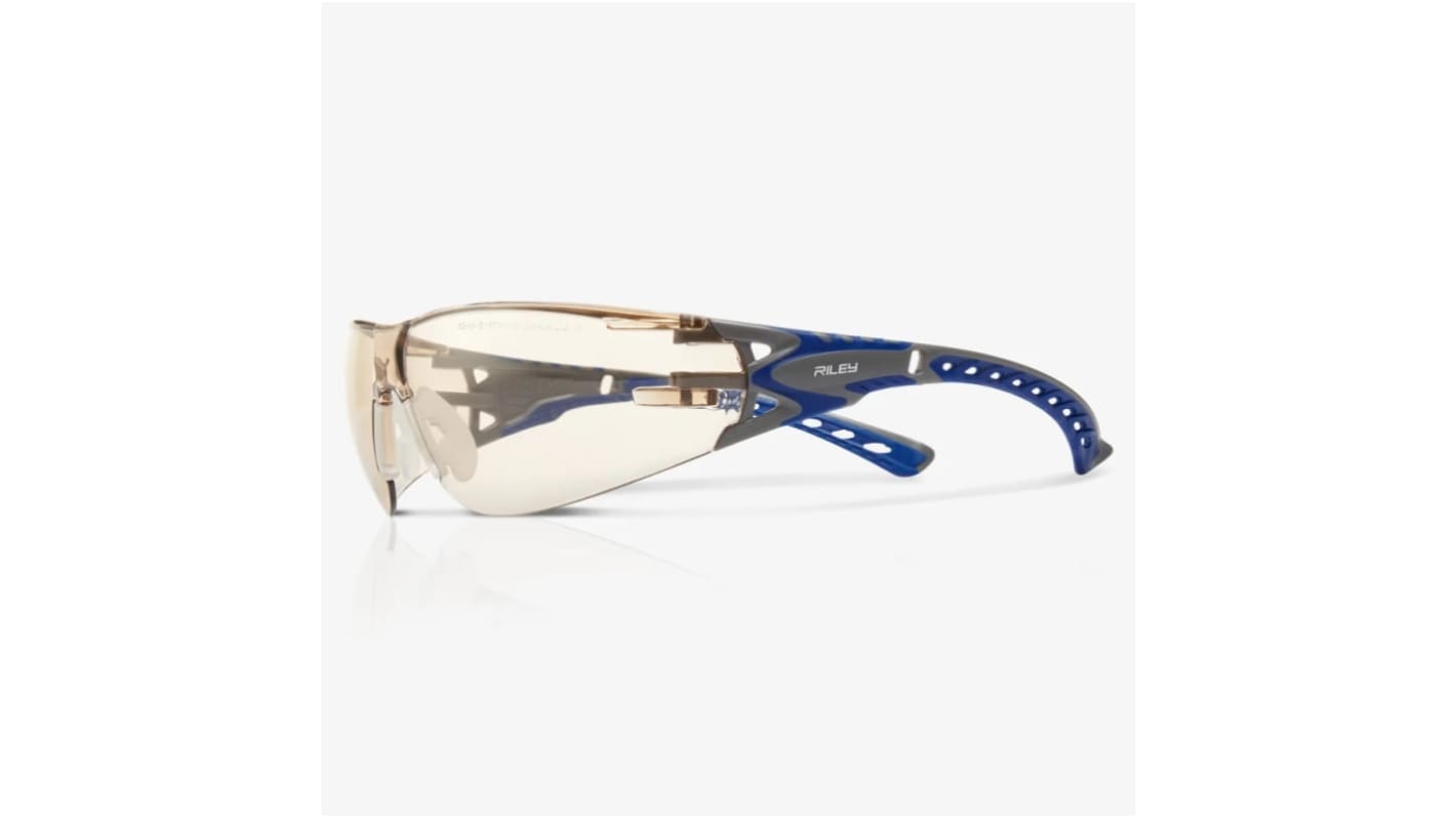 Lunettes de protection Riley STREAM EVO ECO Incolore Polycarbonate antibuée, protection UV 400