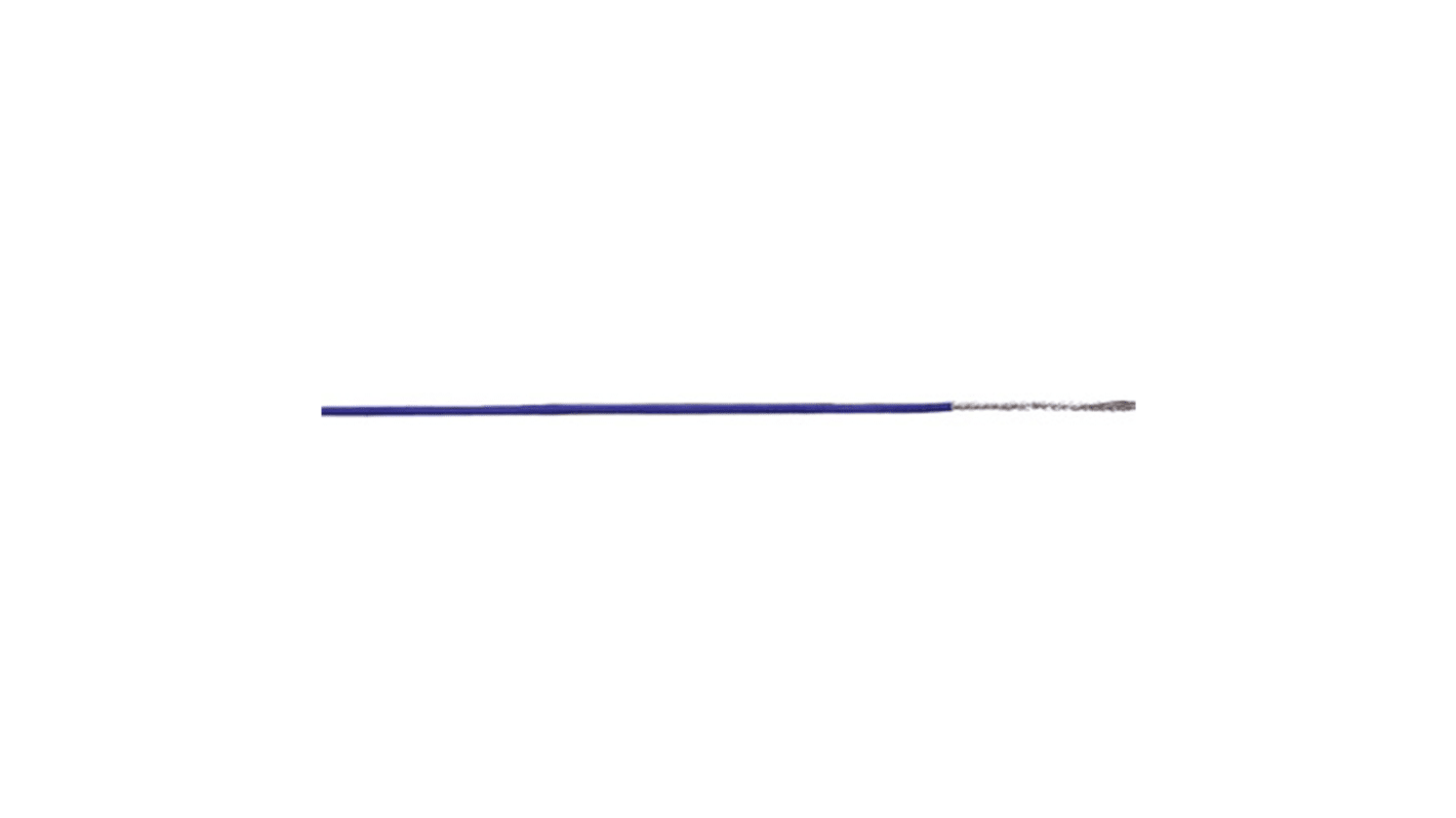 Lapp 1 Core Power Cable, 24 mm², 100m, Blue Polytetrafluoroethylene PTFE Sheath, Single Core, 500 V